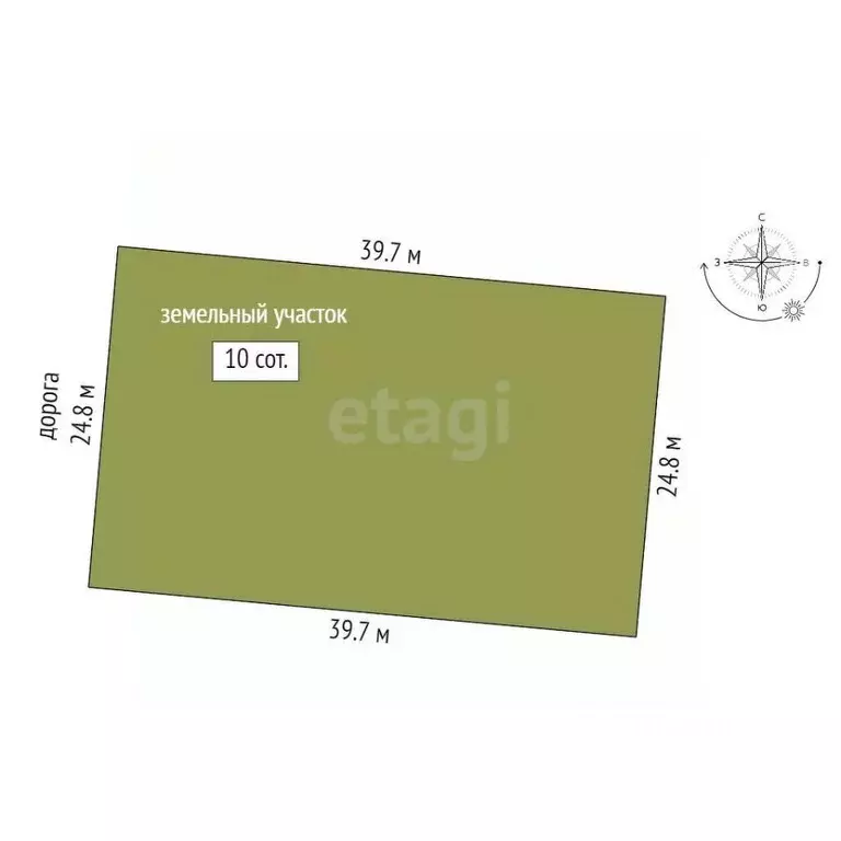 Участок в Марий Эл, Йошкар-Ола городской округ, д. Шоя-Кузнецово  ... - Фото 2