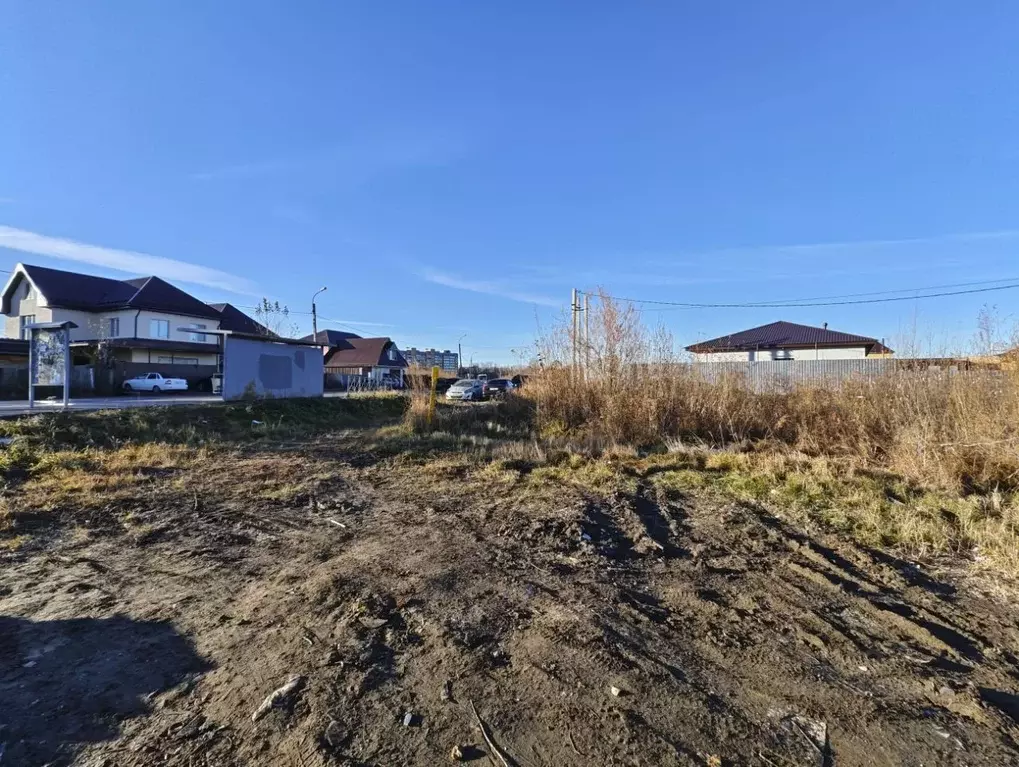 Участок в Тюменская область, Тюмень ул. Григория Алексеева, 13 (6.74 ... - Фото 2