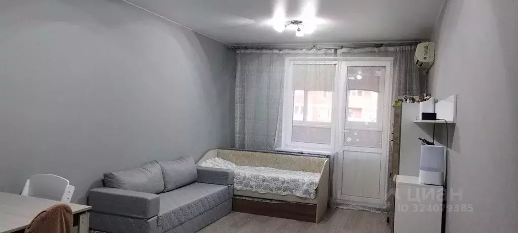 Студия Краснодарский край, Краснодар ул. Автолюбителей, 1/7к5 (29.0 м) - Фото 1