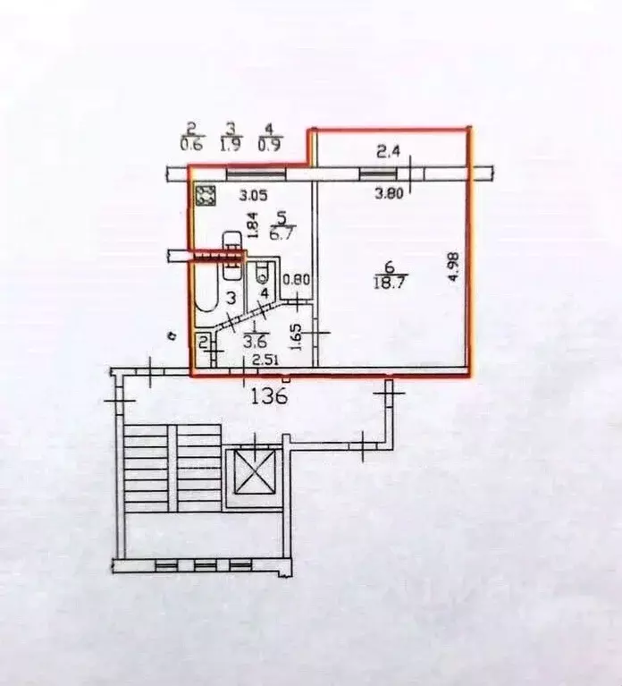 1-к кв. Санкт-Петербург ул. Олеко Дундича, 19К3 (32.4 м) - Фото 1