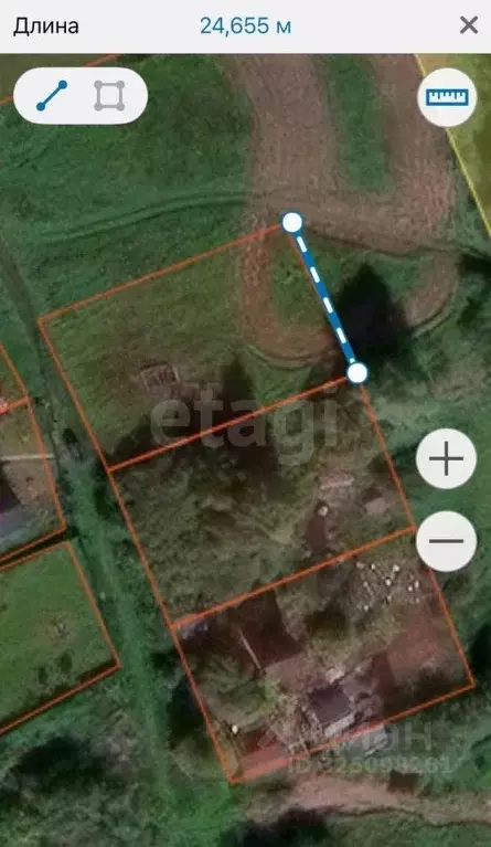 Участок в Башкортостан, Уфимский район, Дмитриевский сельсовет, д. ... - Фото 2