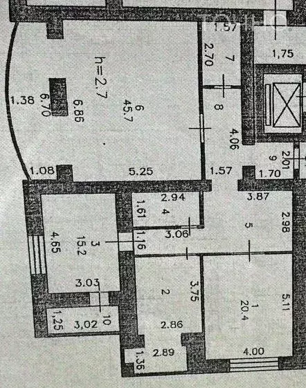 4-к кв. Пензенская область, Пенза ул. Карпинского, 33А (129.7 м) - Фото 1