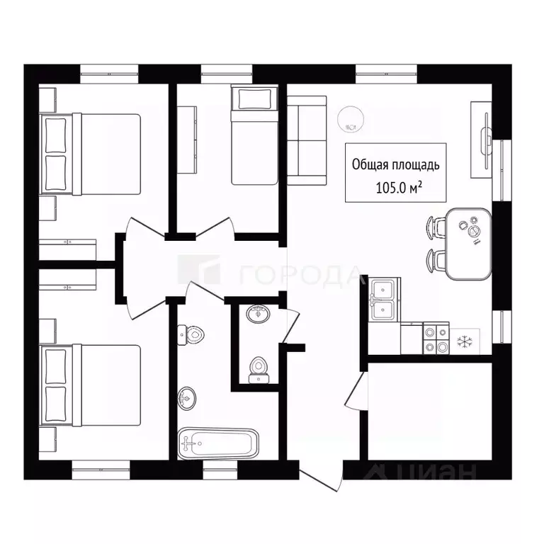 Дом в Новосибирская область, Новосибирский район, Станционный ... - Фото 2