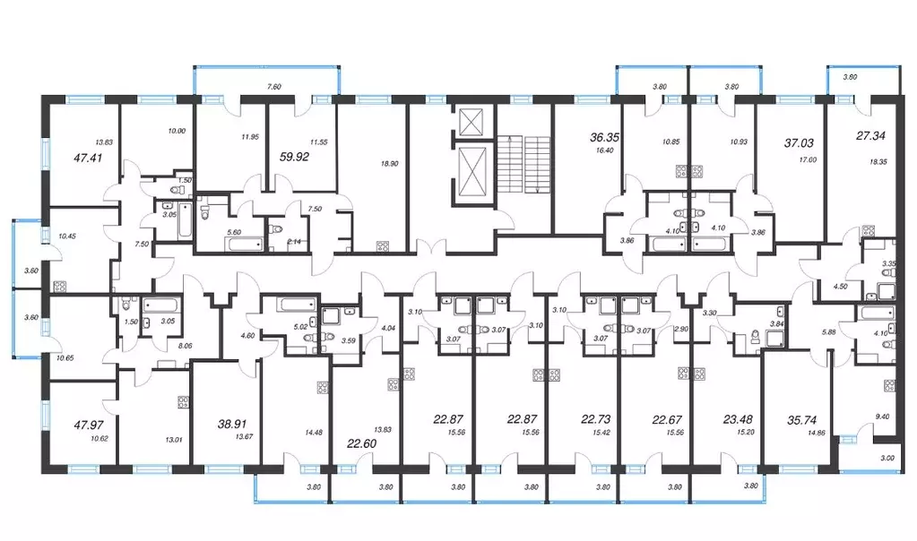 1-к кв. Ленинградская область, Всеволожский район, Заневское городское ... - Фото 2