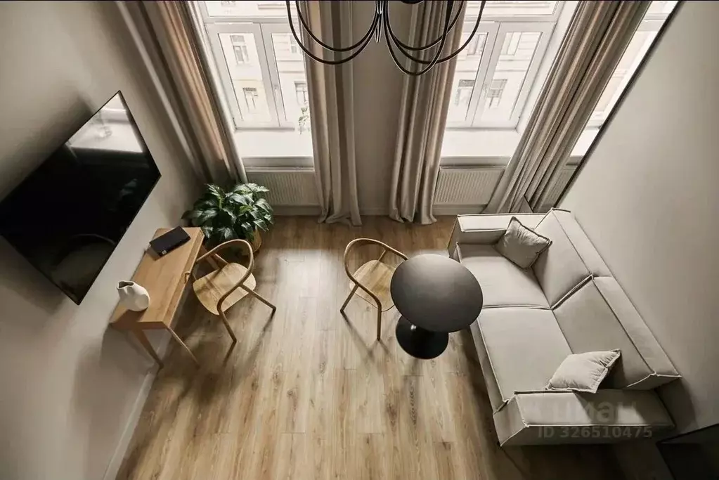 Студия Санкт-Петербург Тележная ул., 25-27 (29.0 м) - Фото 1