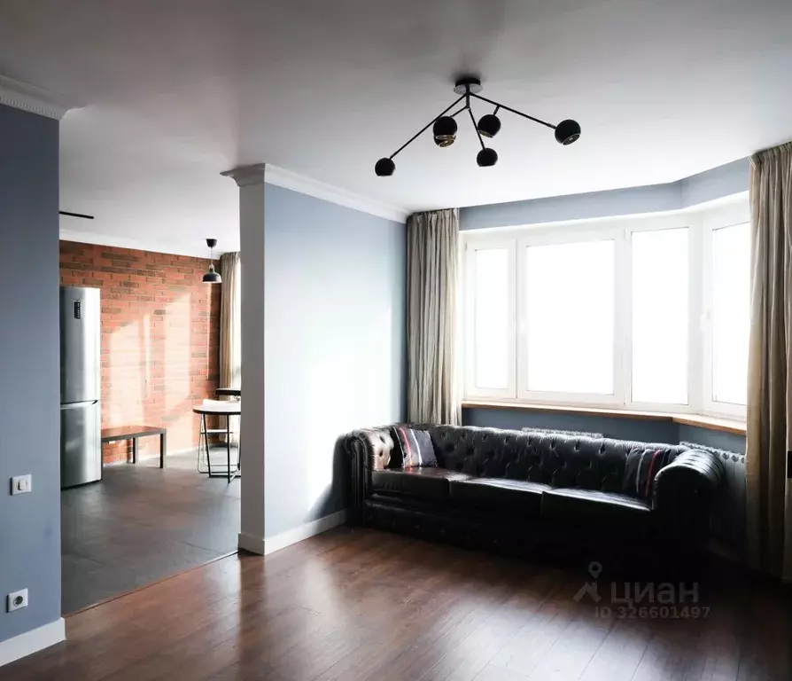 1-к кв. Московская область, Видное бул. Зеленые аллеи, 4 (45.0 м) - Фото 2