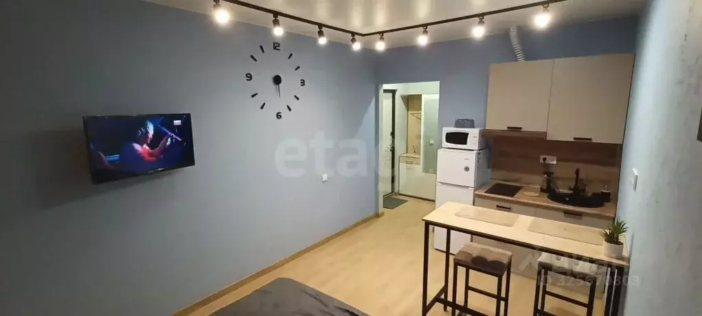 Студия Тюменская область, Тюмень ул. Ветеранов Труда, 36к1 (25.0 м) - Фото 1