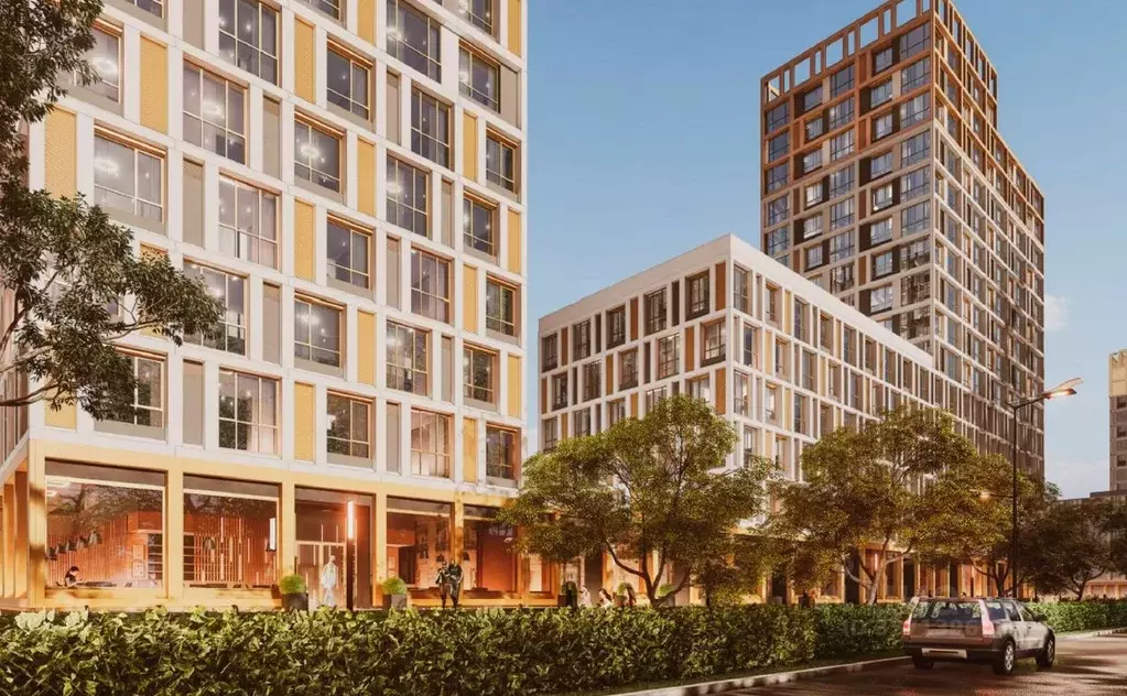 Студия Санкт-Петербург просп. Крузенштерна, 13 (32.1 м) - Фото 2