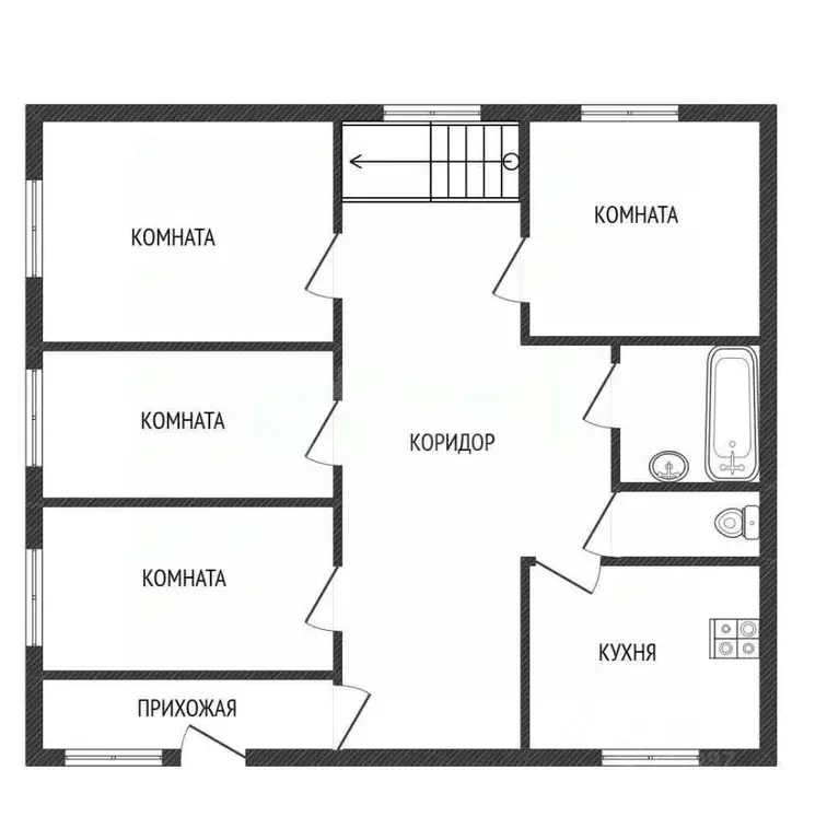 Дом в Смоленская область, Ярцево ул. Халтурина, 25 (255 м) - Фото 2