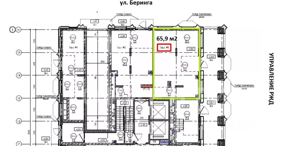 Офис в Свердловская область, Екатеринбург ул. Печерская, 4А (66 м) - Фото 0