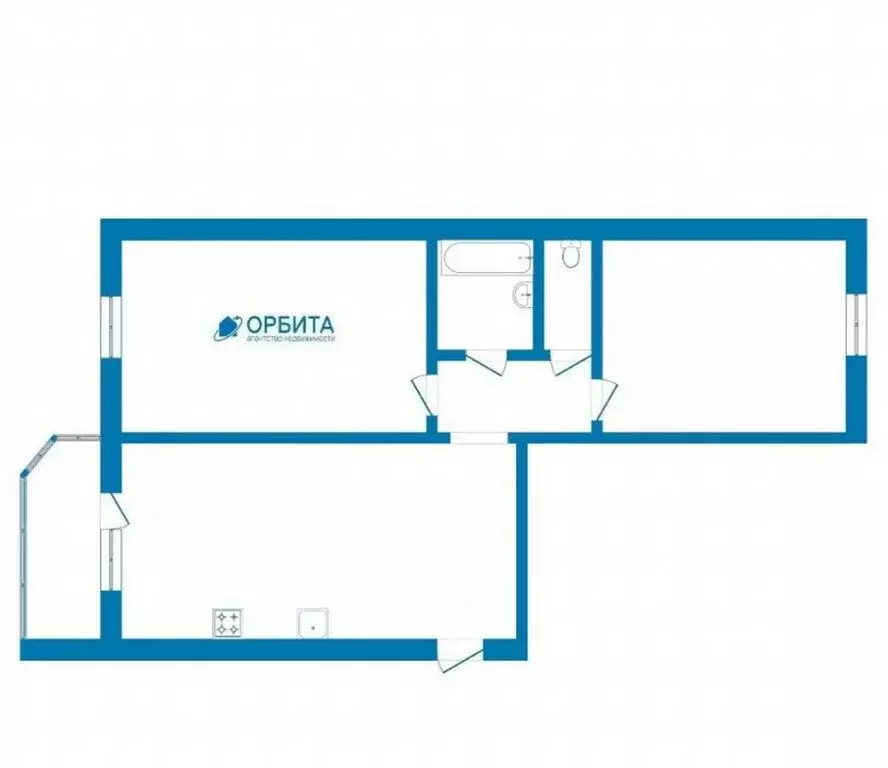 2-комнатная квартира: Тюмень, Кремлёвская улица, 87 (66.4 м) - Фото 1
