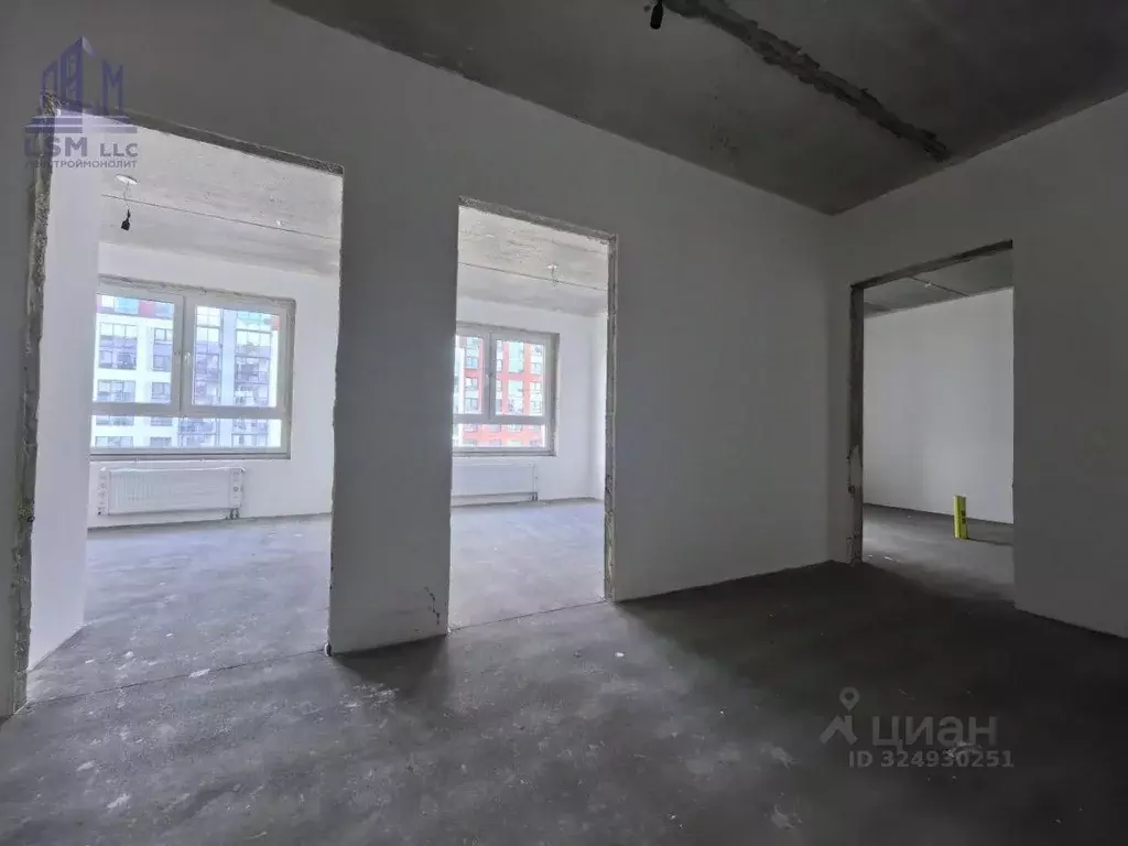 2-к кв. Ленинградская область, Всеволожский район, Заневское городское ... - Фото 2