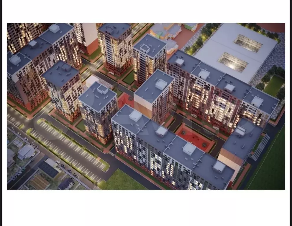 2-к. квартира, 67 м, 4/8 эт. - Фото 1