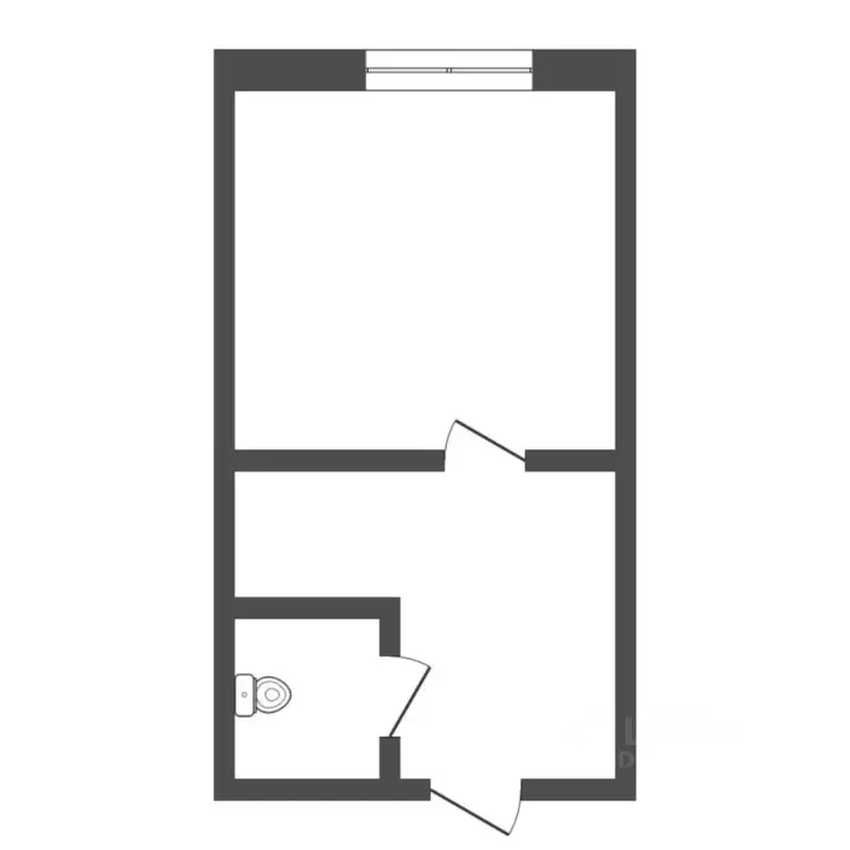 Студия Тюменская область, Тюмень ул. Бабарынка, 16а (15.1 м) - Фото 2