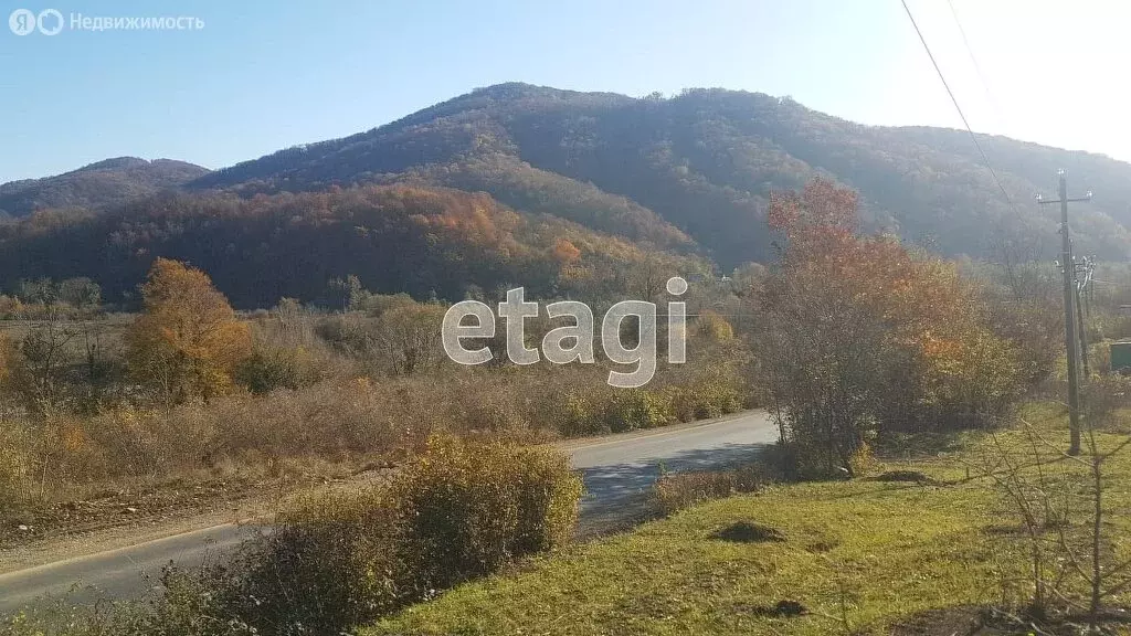 Участок в Краснодарский край, Туапсинский муниципальный округ, аул ... - Фото 1