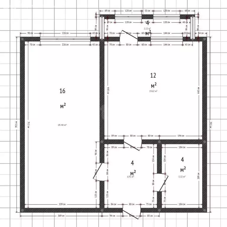 1-комнатная квартира: Краснодар, Черкасская улица, 62/1 (37.8 м) - Фото 0