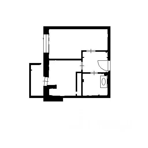 1-к кв. Татарстан, Казань Тэцевская ул., 4А (30.0 м) - Фото 2