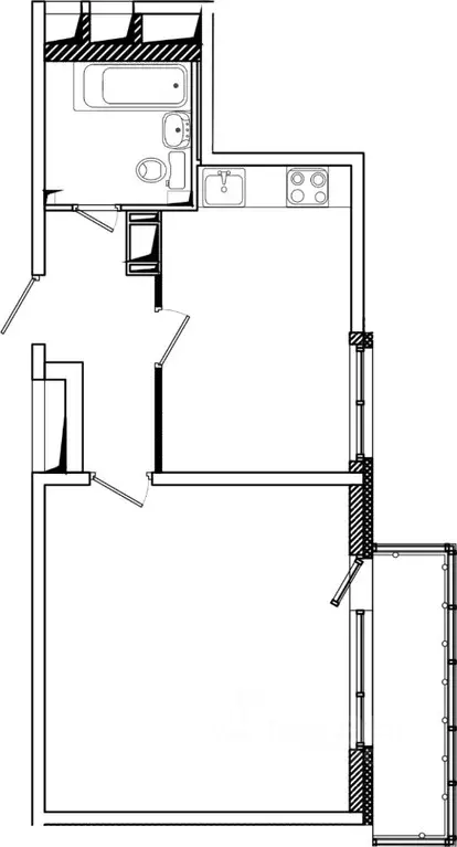 1-к кв. Ленинградская область, Всеволожский район, Заневское городское ... - Фото 1