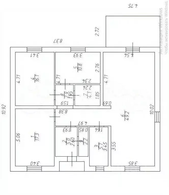 Дом в Калужская область, Ферзиковский муниципальный округ, Грабцево ... - Фото 2