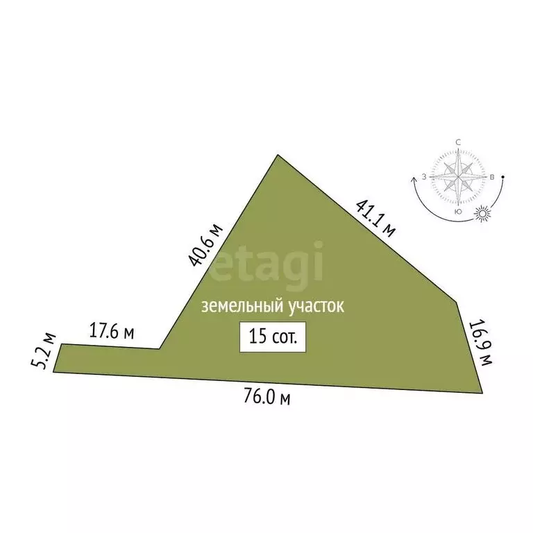 Участок в Юкки, Спортивная улица (15 м) - Фото 1