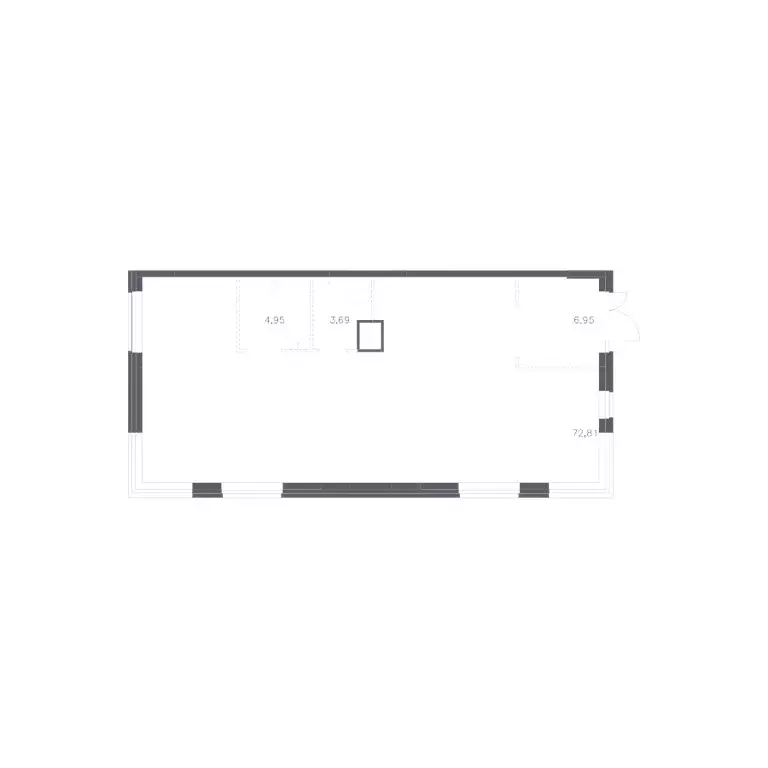 Помещение свободного назначения (88.4 м) - Фото 1