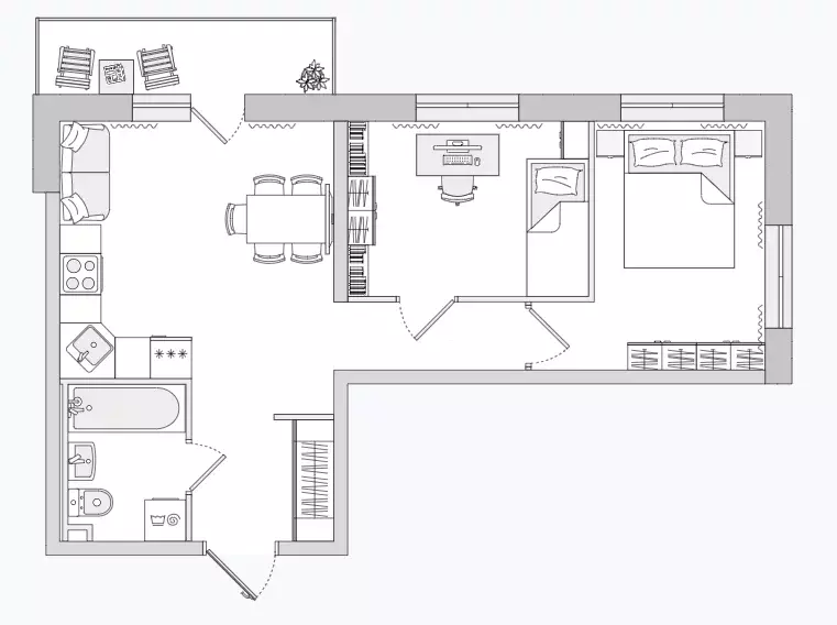 Продаётся 2-к квартира, 45.6 м - Фото 0