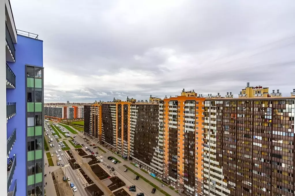 1-к кв. Ленинградская область, Мурино Всеволожский район, бул. ... - Фото 1