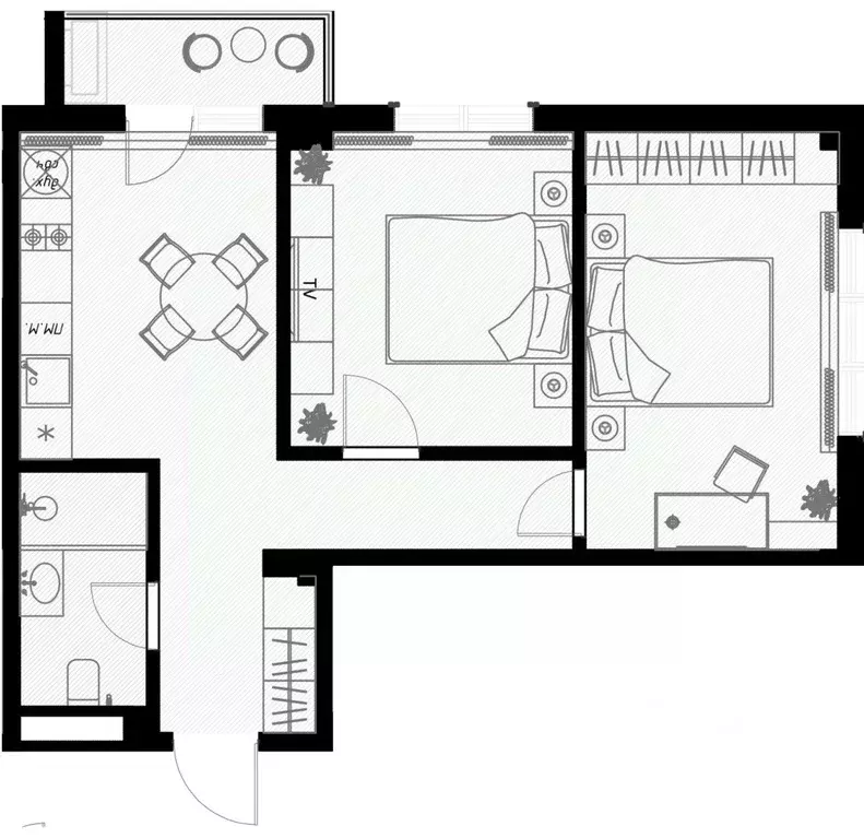 2-к кв. Краснодарский край, Сочи ул. Ленина, 290/8к3 (54.2 м) - Фото 0