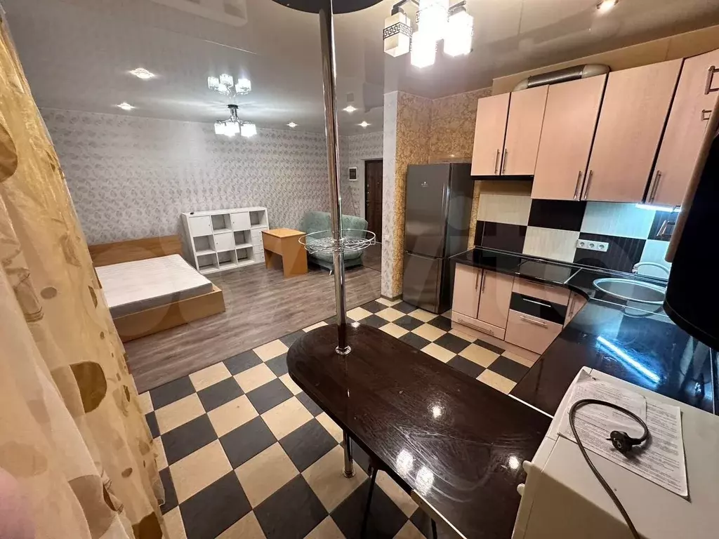 Квартира-студия, 41,4 м, 2/14 эт. - Фото 1