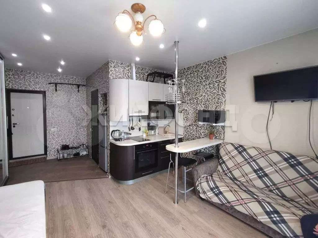 Квартира-студия, 24,2 м, 3/3 эт. - Фото 1