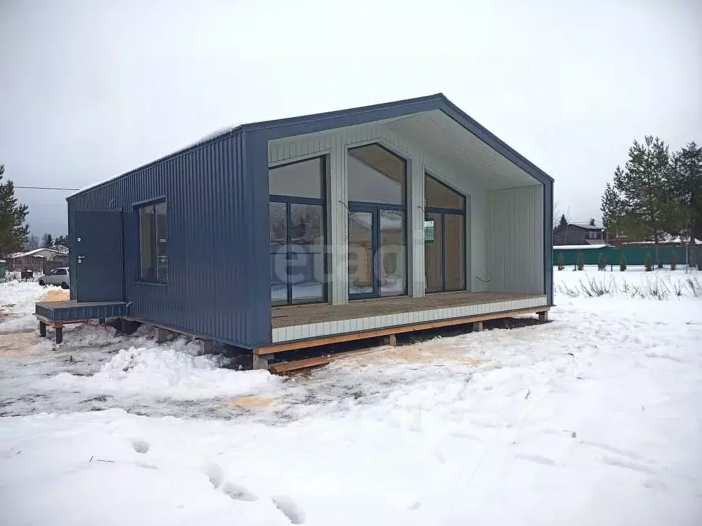 Дом в Калужская область, Перемышльский район, Большие Козлы с/пос, д. ... - Фото 2