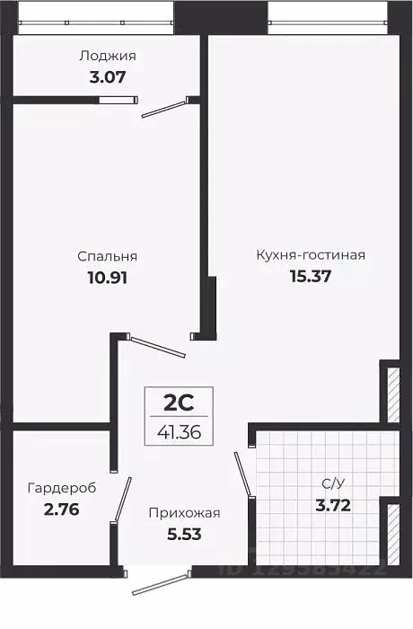 1-к кв. Новосибирская область, Новосибирск Лесоперевалка мкр, Ясный ... - Фото 0