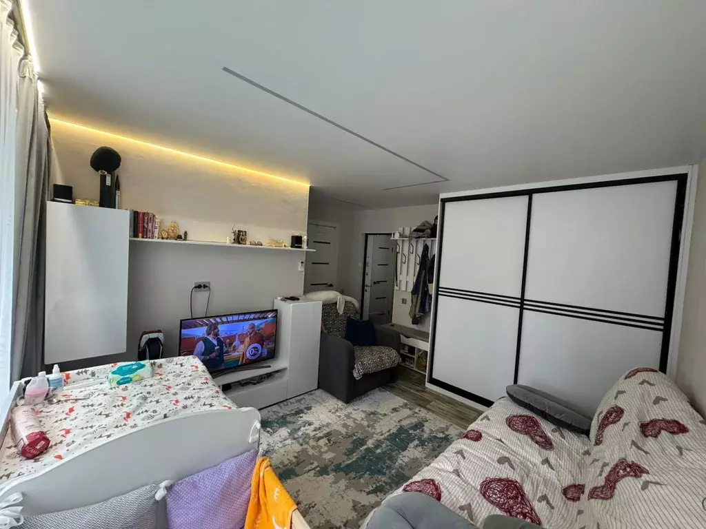 1-к кв. Омская область, Омск Городок Нефтяников мкр, ул. 22 Апреля, ... - Фото 1