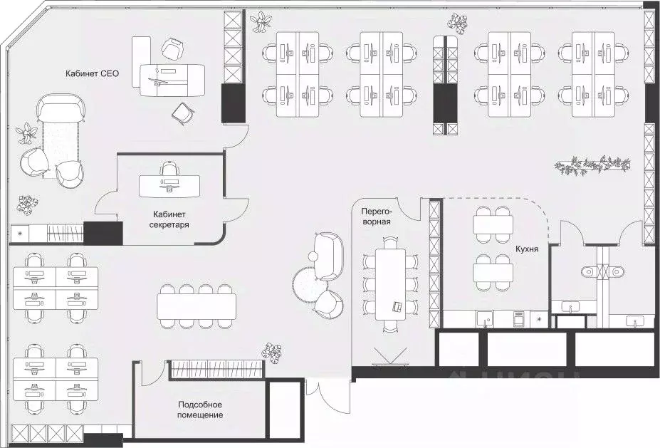 Офис в Москва 3-я Хорошевская ул., 18к2 (259 м) - Фото 0