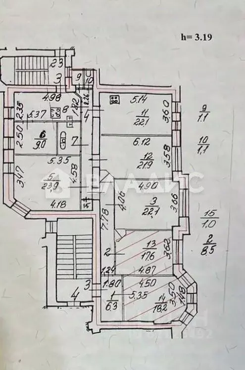 Комната Санкт-Петербург Ораниенбаумская ул., 22-24 (18.2 м) - Фото 1