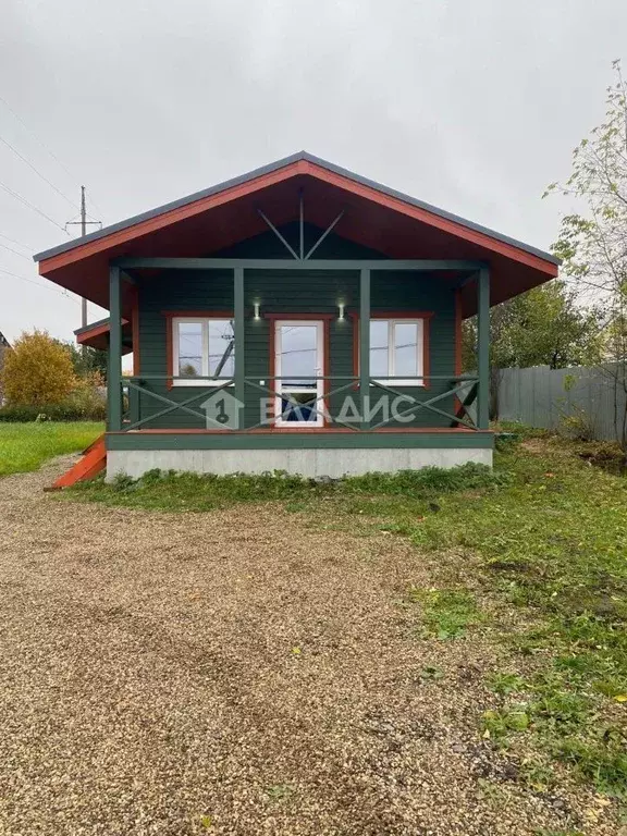 Дом в Вологодская область, д. Бурцево ул. Садовая, 2 (52 м) - Фото 0