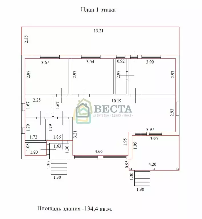 Дом в Куйвозовское сельское поселение, КП Черничный (134.4 м) - Фото 2