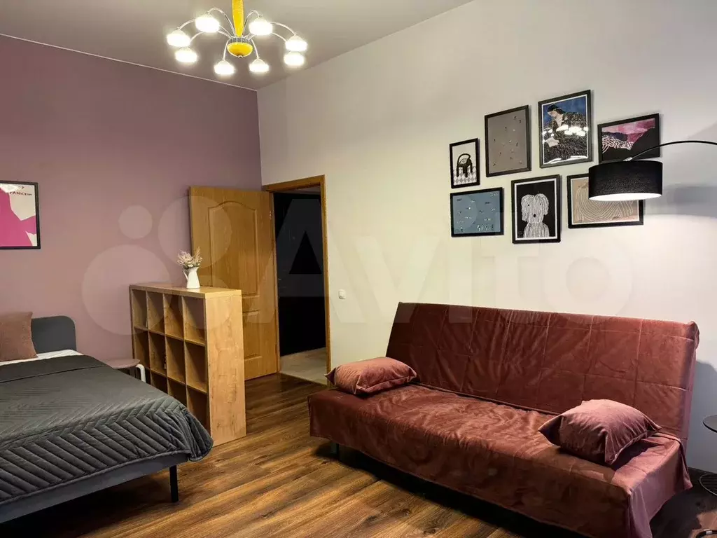 1-к. квартира, 35 м, 3/6 эт. - Фото 1