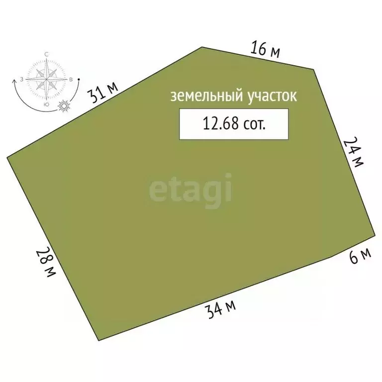 Участок в Брянская область, Брянск Рассвет-2 садовое общество,  (12.7 ... - Фото 2