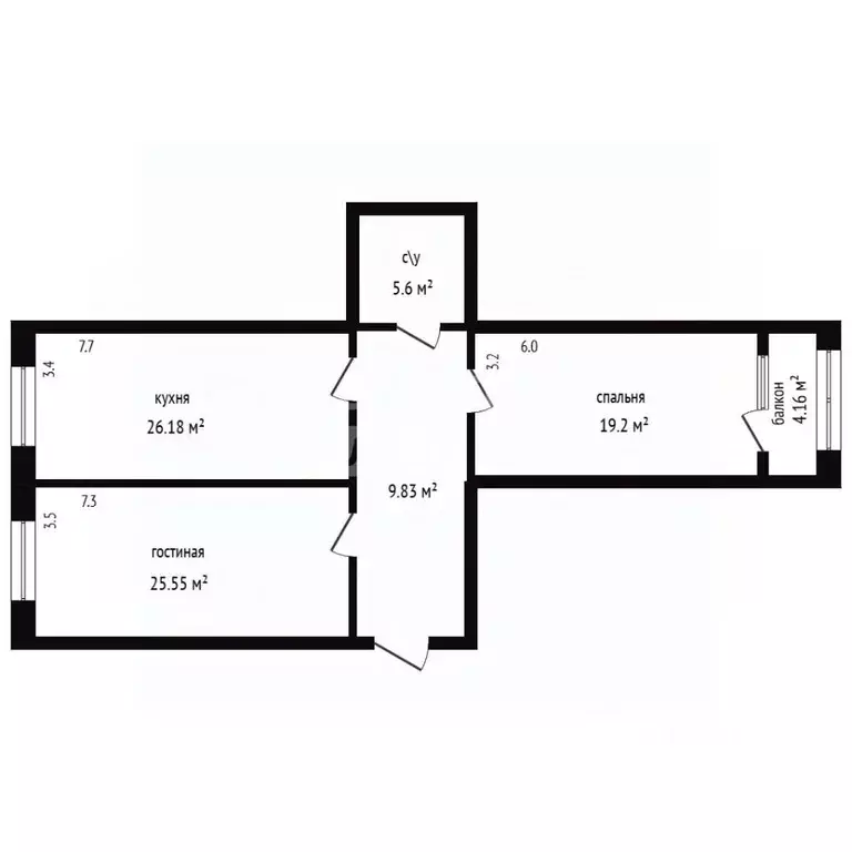 2-к кв. Дагестан, Дербент ул. Сальмана, 88/7 (98.3 м) - Фото 2