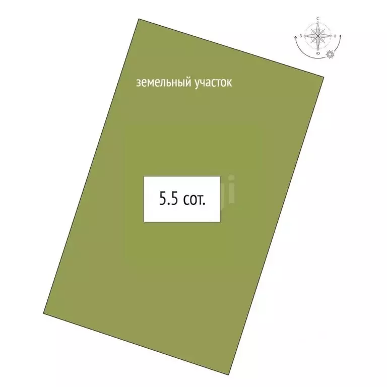Участок в Новосибирская область, Искитим Барнаульская ул., 15 (5.5 ... - Фото 1