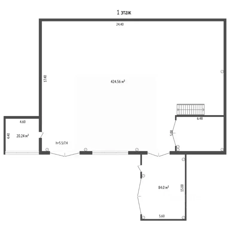 Склад в Тюменская область, Тюмень ул. Дружбы, 207с10 (556 м) - Фото 2