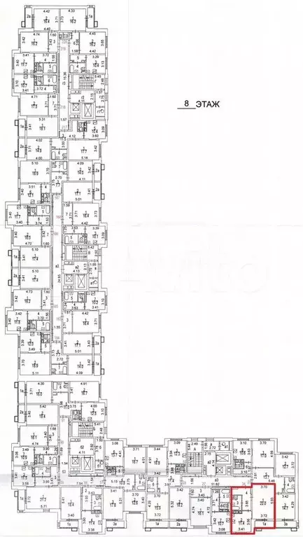 Аукцион: 1-к. квартира, 45,6 м, 8/15 эт. - Фото 0