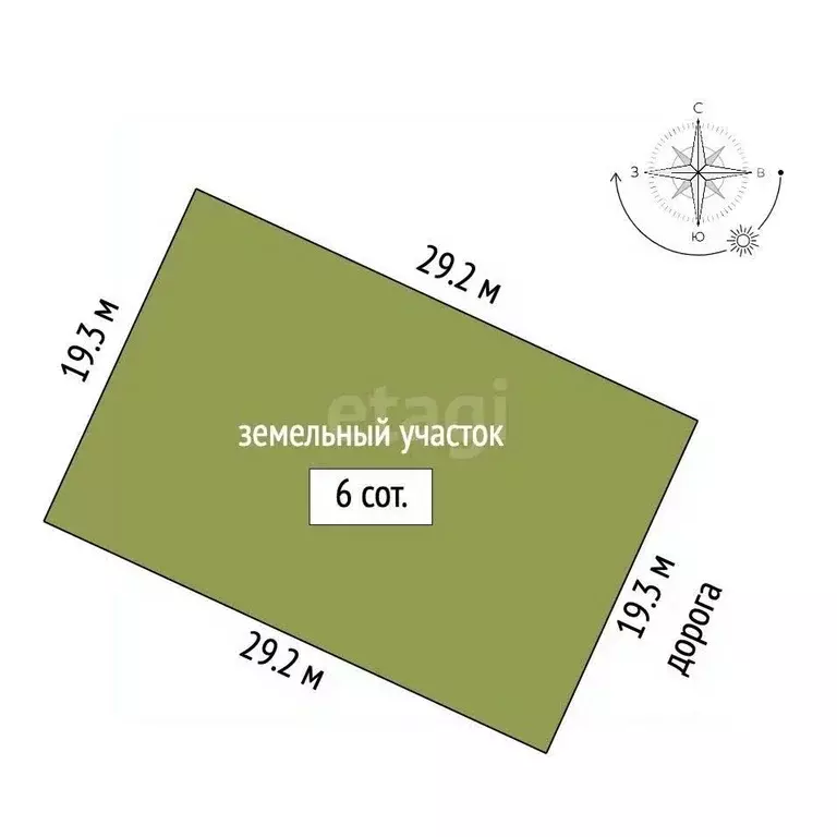 Участок в Крым, Ленинский район, Семисотское с/пос, с. Каменское ул. ... - Фото 2