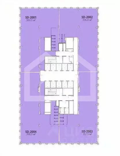 Помещение свободного назначения в Москва Дмитровский проезд, вл1Г (385 ... - Фото 2