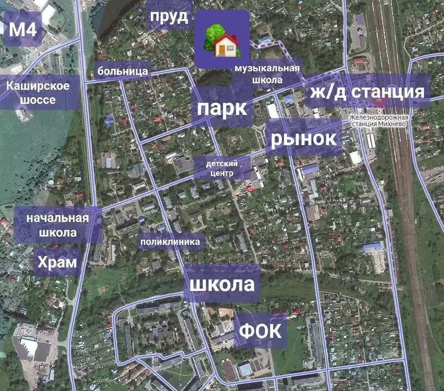 Участок в Московская область, Ступино городской округ, Михнево пгт ул. ... - Фото 1