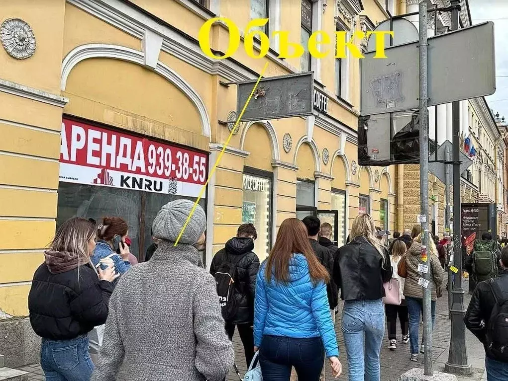 Торговая площадь в Санкт-Петербург Садовая ул., 38 (62 м) - Фото 0