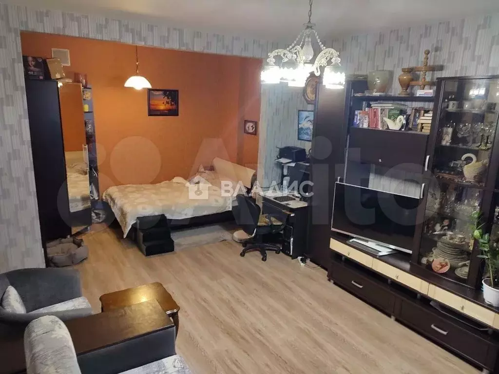 1-к. квартира, 52,6 м, 4/5 эт. - Фото 1