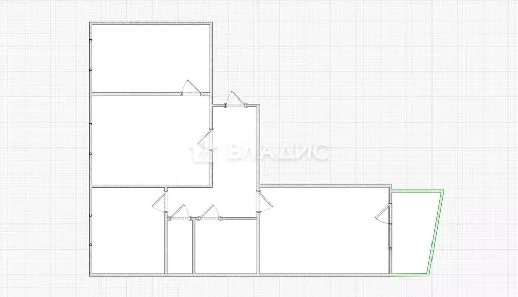 3-к кв. Пензенская область, Пенза просп. Строителей, 42 (65.0 м) - Фото 2