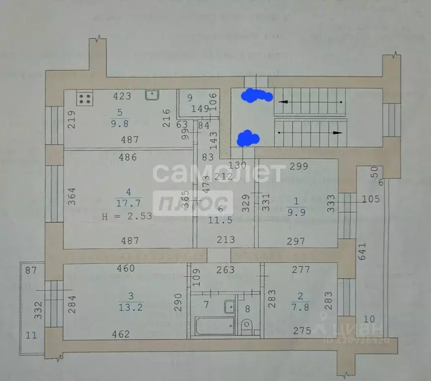 3-к кв. Свердловская область, Екатеринбург ул. Техническая, 68 (75.1 ... - Фото 1